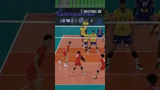 Ran Takahashi Attack technique #volleyball #volleyballtips #japan