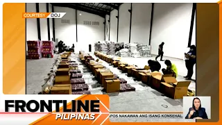 P3.8-B halaga ng shabu, nasabat sa isang warehouse sa Pampanga | Frontline Pilipinas