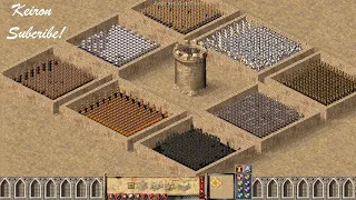 Watch different units BURN - Stronghold Crusader
