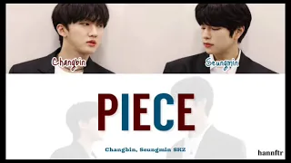 (Indo Sub) [Stray Kids - SKZ-RECORD] Changbin, Seungmin '조각' (PIECE) [Color Coded Lyric Han_Rom_Ind)