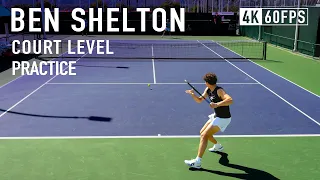 Ben Shelton | Court Level Practice [2024 IW]