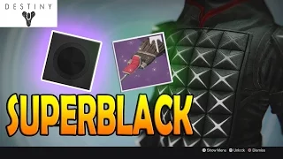 How to get the SUPERBLACK Shader and "LOST BROOM" Sparrow! | Destiny PS4 |