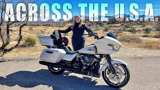 Riding the New Harley-Davidson Motorcycle Across America! Episode 01