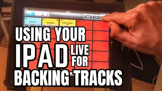 How to Use an iPad/Tablet/Phone for Live Backing Tracks