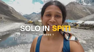 Manali to Kaza HRTC Bus | Spiti Valley in August | Manali to Spiti Valley by bus | Solo in Spiti Ep1