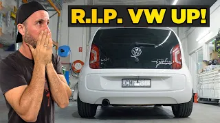 I DESTROYED my VW UP! - Turbo VW UP! GTI Conversion EP7