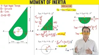 Moment of Inertia of a Composite Section_Problem 1