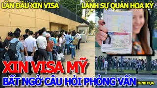 Quá bất ngờ NHỮNG CÂU HỎI PHỎNG VẤN XIN VISA ĐI MỸ & CÁI KẾT TRẢ LỜI ĐẬU HAY RỚT - SÀI GÒN VỀ ĐÊM