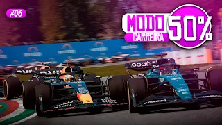 F1 23 - MODO CARREIRA - GP DE ÍMOLA 50% - A PRIMEIRA VEZ DO FELIPE DRUGOVICH! - EP 006