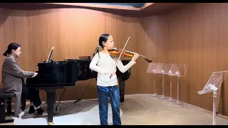 Viotti Violin Concerto No.22 in A minor 1st mov. cadenza by Joachim. 이다현 10yrs.