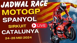 JADWAL RACE MOTOGP SPANYOL CATALUNYA 2024 LENGKAP DENGAN JAM TAYANG