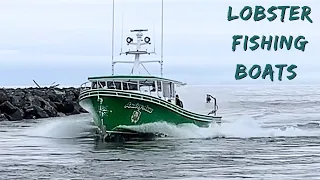 Lobster Fishing Boats - Les bateaux de pêche au homard - Lobster Season - Val Comeau,  NB Canada