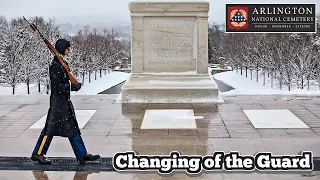 Changing of the Guard at the Tomb of the Unknown Soldier (Arlington National Cemetery)