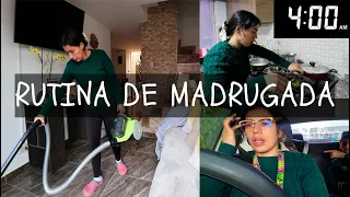 4 AM Rutina de Mañana: AMA DE CASA Y MAMÁ DE DOS NIÑOS. rutina con hijos 🌞 ✅ rutina de limpieza