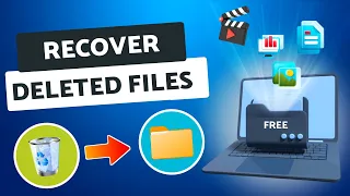 How To RECOVER PERMANENTLY Deleted Files from Windows PC for FREE 2024 (Easiest way)
