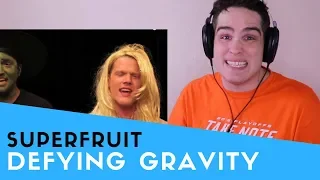 Voice Teacher Reacts to SUPERFRUIT - Defying Gravity