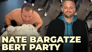 Nate Bargatze on the Greenroom Party With Bert Kreischer ft. Meatball Ice Luges and Spilt Tequila