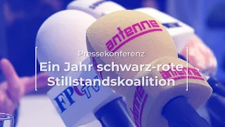 Bericht zur Pressekonferenz "Ein Jahr ÖVP-SPÖ-Stillstandskoalition" | 16.12.2020