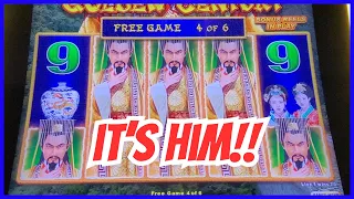 Did Changing Slots Change my Luck?🍀Dragon Link Ghengis Khan and Golden Century at Aria!