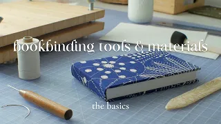 Bookbinding Tools & Materials - beginner friendly