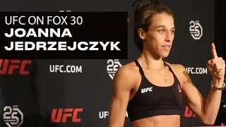 Joanna Jedrzejczyk Made Weight (115lbs) at UFC on FOX 30 Early Weigh-Ins