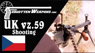 UK vz.59 Czech Universal Machine Gun: Shooting