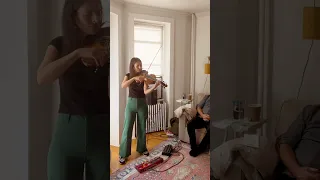 Live Looping 6-String Electric Violin + Boss RC-600, "Foc Verd" by Mireia Clua