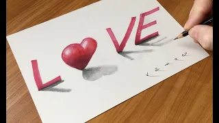 Incredible 3D Calligraphy and Lettering - How to Creates 3D Letters