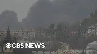 Explosions reported near Lviv, Ukraine