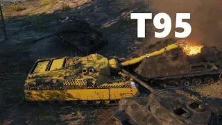 T95 the U.S.A bogeyman 6K DMG 9 Frags - world of tanks complete 4K