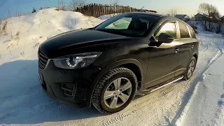 Mazda CX-5.Часть 2. Мазда в снегу. Разгон до 100.