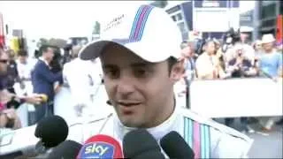 Felipe Massa intervista - Gran Premio d'Italia 2014