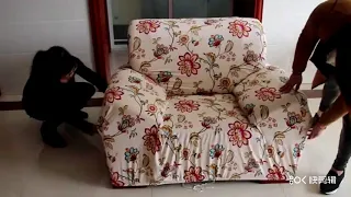 sofa cover installation