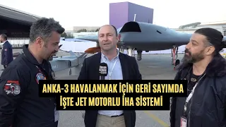 Karşınızda TUSAŞ'ın jet motorlu uçan kanat İHA'sı: ANKA-3