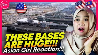 ASIAN GIRL REACT TO THE BIGGEST NAVAL BASES IN THE USA?! SO HUGE!!