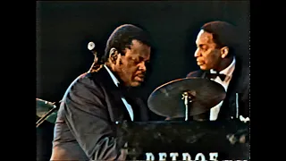 Oscar Peterson Trio, Roma, November 10th, 1969 (colorized)