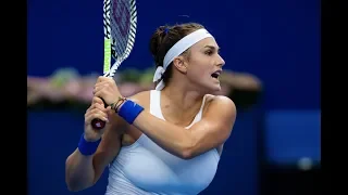 Aryna Sabalenka | 2019 Zhuhai Day 1 | Shot of the Day