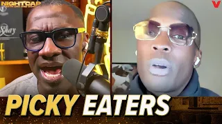 Picky eater Shannon Sharpe & Chad Johnson discuss the hurdles they face when dining out | Nightcap