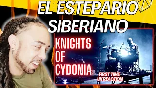 WOW!!!! El Estepario Siberiano - (KNIGHTS OF CYDONIA DRUM COVER) [FIRST TIME UK REACTION]