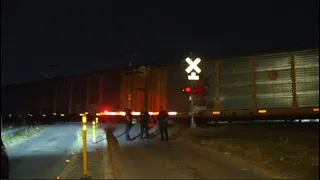 Man in critical condition after being pulled under train, San Antonio police say