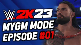 DRAFTING AN EPIC ROSTER IN "WWE 2k23 MyGM" (#01)