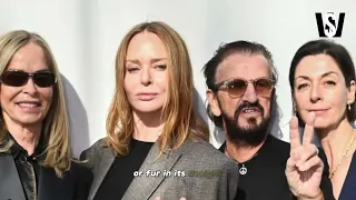 Paul McCartney and Ringo Starr reunite at Stella McCartney Paris Fashion Week show