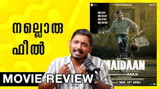 Maidaan Movie Review Malayalam | Unni Vlogs Cinephile