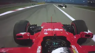 F1 2017 BAHRAIN GP | VETTEL START ONBOARD