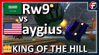 Rw9 vs Aygius | $600+ King of The Hill | Rocket League 1v1