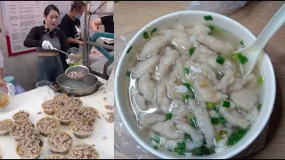 Street food Fuding pork slices, cooked every 5 minutes 20 bowls