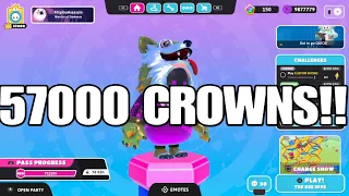 I HIT 57000 CROWNS IN FALL GUYS