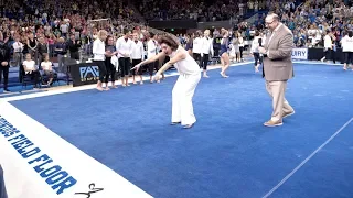 Valorie Kondos Field reflects on gymnastics floor dedication in Pauley Pavilion: 'It feels like...