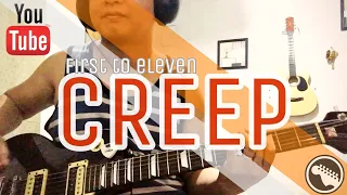 [CREEP - FIRST TO ELEVEN(Radiohead)] Guitar Cover