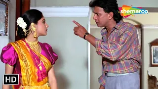 हिम्मत कैसे हुई मेरी पत्नी पर हाथ उठाने | Mithun Chakraborty, Ayesha Jhulka | SCENE (HD)